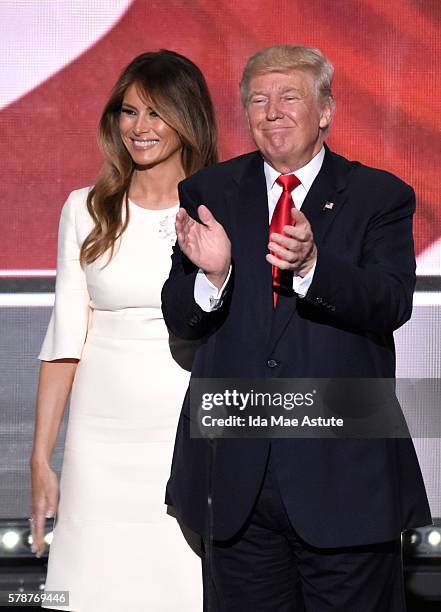 Walt Disney Television via Getty Images NEWS - 7/21/16 - Coverage of the 2016 Republican National Convention from the Quicken Loans Arena in...