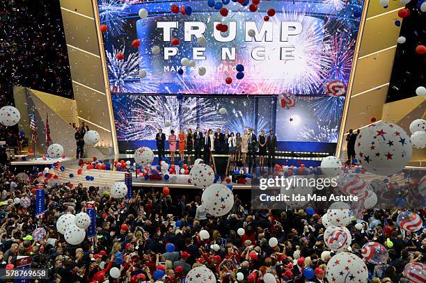 Walt Disney Television via Getty Images NEWS - 7/21/16 - Coverage of the 2016 Republican National Convention from the Quicken Loans Arena in...