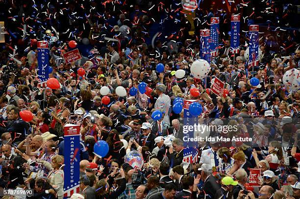 Walt Disney Television via Getty Images NEWS - 7/21/16 - Coverage of the 2016 Republican National Convention from the Quicken Loans Arena in...