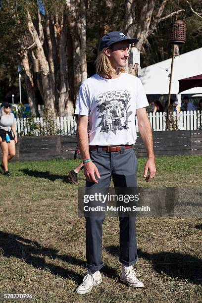 Steve Jed during Splendour in the Grass 2016 on July 22, 2016 in Byron Bay, Australia.