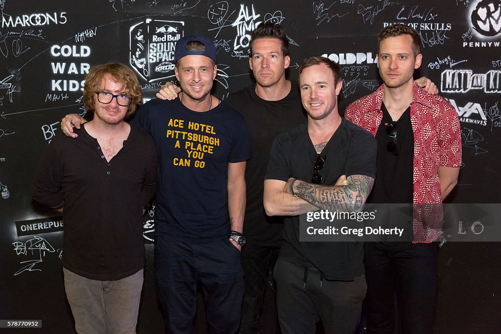 OneRepublic Performs At The Red Bull Sound Space At AMP