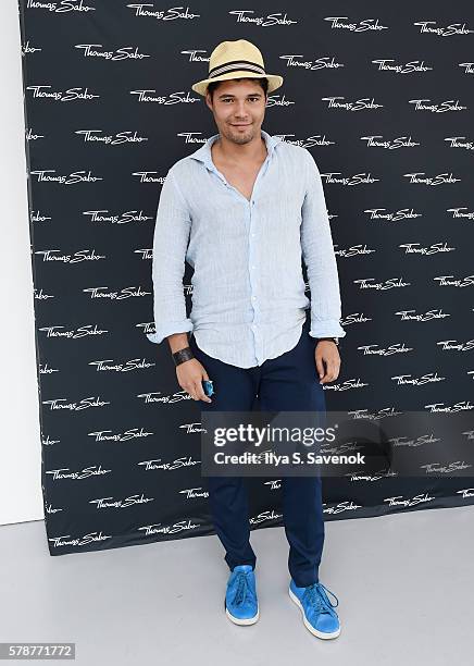 Juan Benson attends the Thomas Sabo Autumn/Winter 2016 Collection Hosted by Georgia May Jagger on July 21, 2016 in New York City.