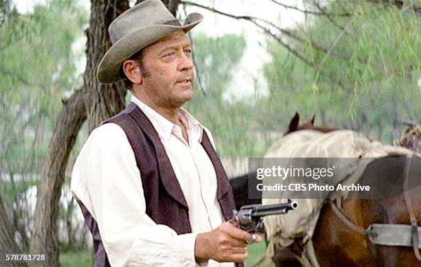 Theatrical movie originally released June 21, 1972. The film directed by Daniel Mann. Pictured, William Holden . Frame grab.