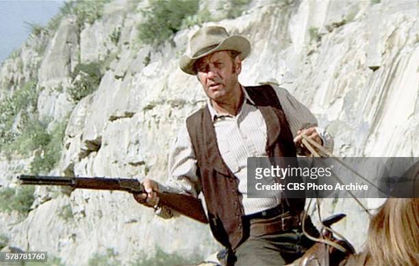 Theatrical movie originally released June 21, 1972. The film directed by Daniel Mann. Pictured, William Holden . Frame grab.