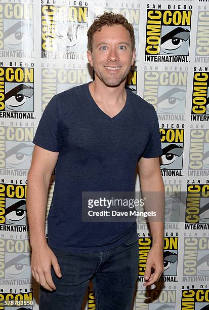 Actor T.J. Thyne attends Comic-Con International 2016 "Bones" press line at Hilton Bayfront on July 22, 2016 in San Diego, California.