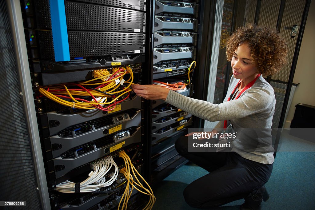 Female IT engineer