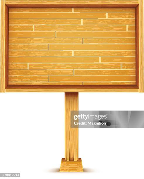 wooden billboard - empty gym background stock illustrations