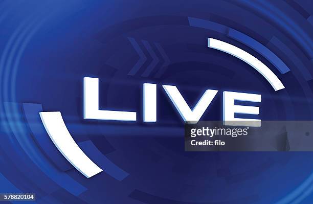 liveübertragung - live broadcast stock-grafiken, -clipart, -cartoons und -symbole