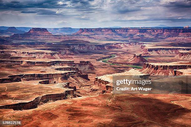 canyonlands national park landscape - canyonlands national park bildbanksfoton och bilder