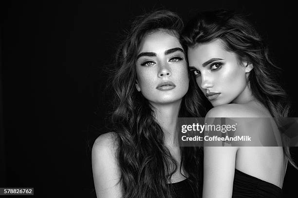 portrait of a fresh and lovely women - beautiful people stock pictures, royalty-free photos & images