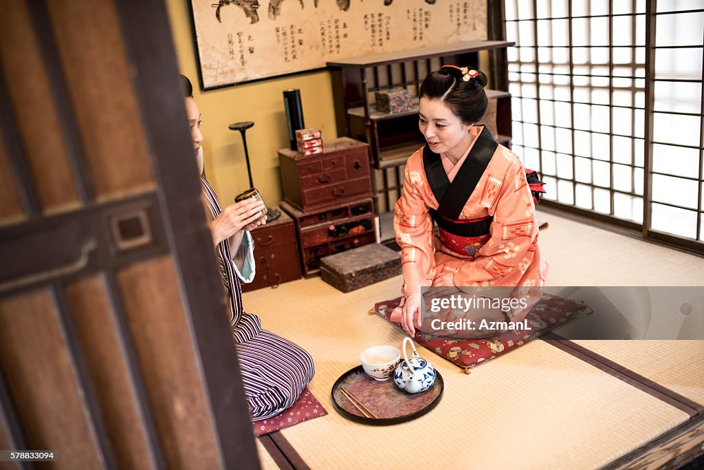 Sie machen den besten Tee in Kyoto