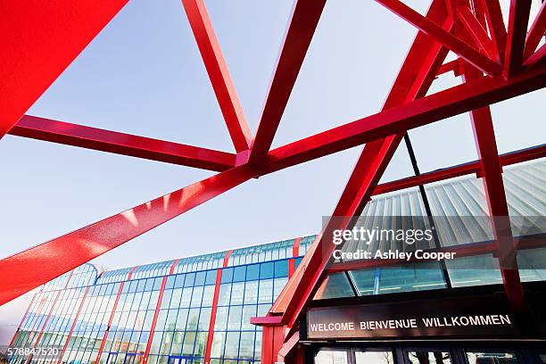 the nec, national exbibition centre in birmingham, uk. - birmingham national exhibition centre ストックフォトと画像
