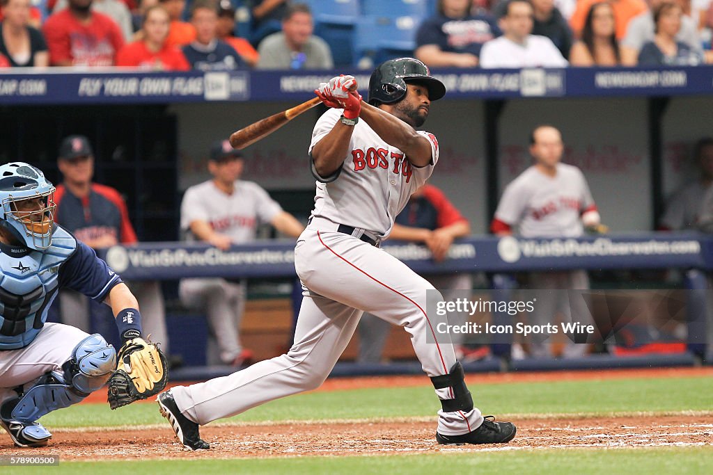 MLB: MAY 25 Red Sox at Rays