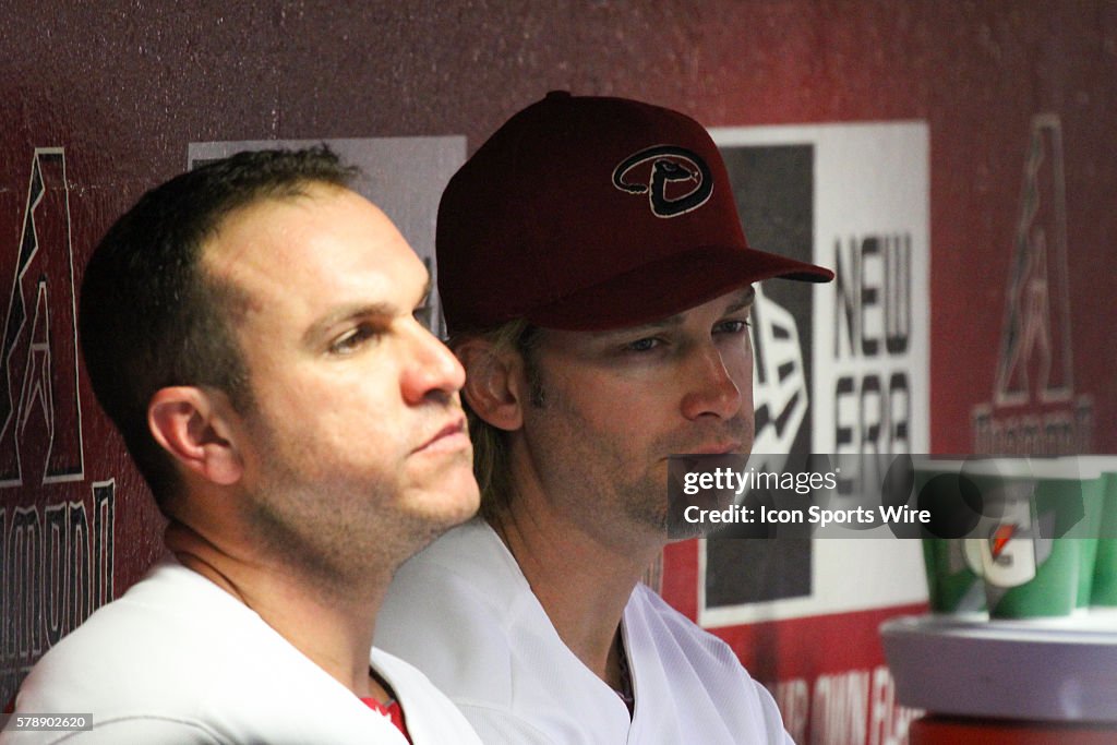 MLB: JUL 08 Marlins at Diamondbacks