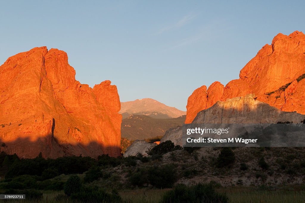 Garden of the Gods dawn