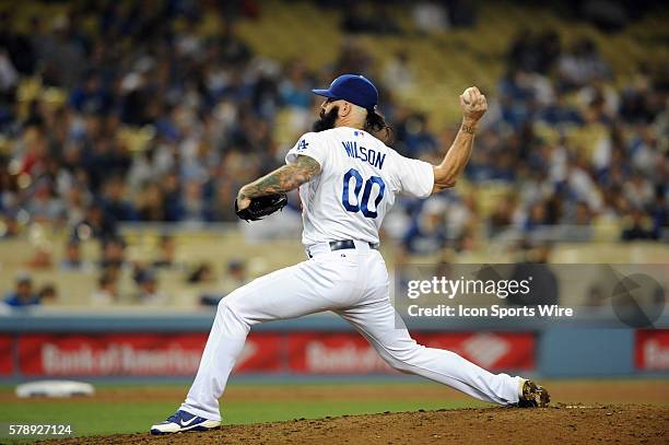 Here is a picture of Brian Wilson in Dodgers gear - McCovey Chronicles