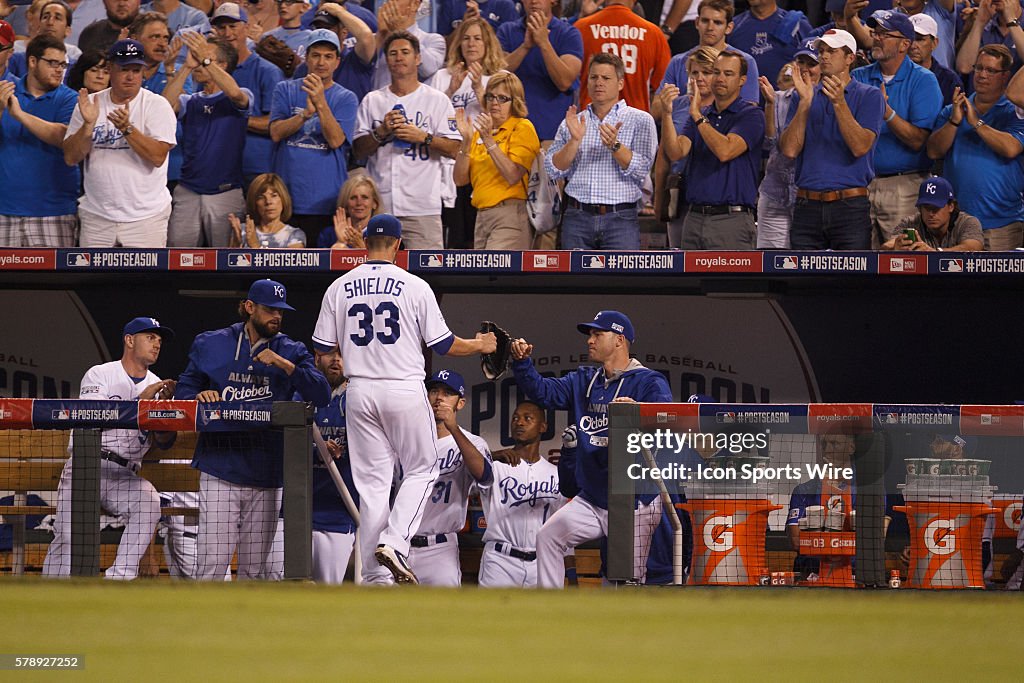 MLB: SEP 30 American League Wild Card - A's at Royals