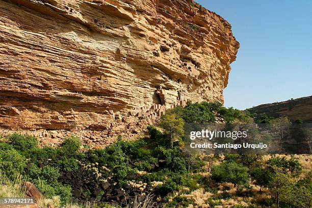 dogon village of banani - dogon stock pictures, royalty-free photos & images