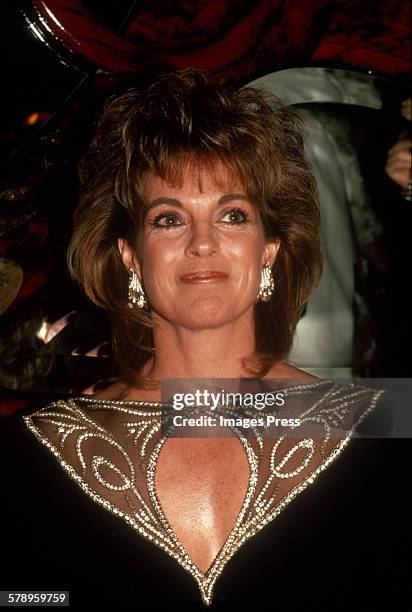 Linda Gray circa 1985 in New York City.