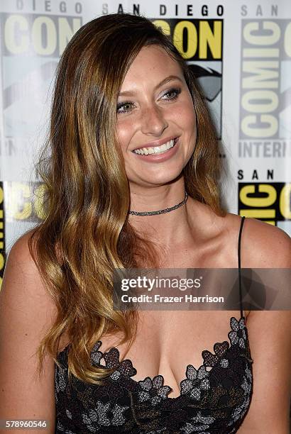 Actress Aly Michalka attends "iZombie" Press Line during Comic-Con International 2016 at Hilton Bayfront on July 22, 2016 in San Diego, California.