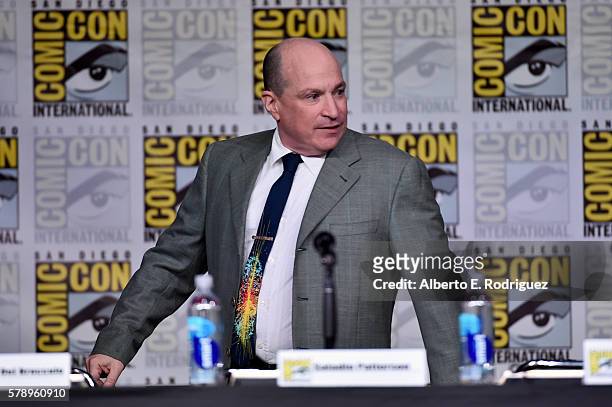 Professor David Saltzberg attends the Inside "The Big Bang Theory" Writers' Room during Comic-Con International 2016 at San Diego Convention Center...