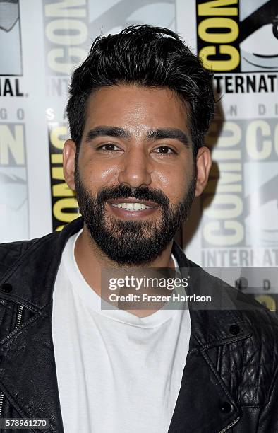 Actor Rahul Kohli attends "iZombie" Press Line during Comic-Con International 2016 at Hilton Bayfront on July 22, 2016 in San Diego, California.