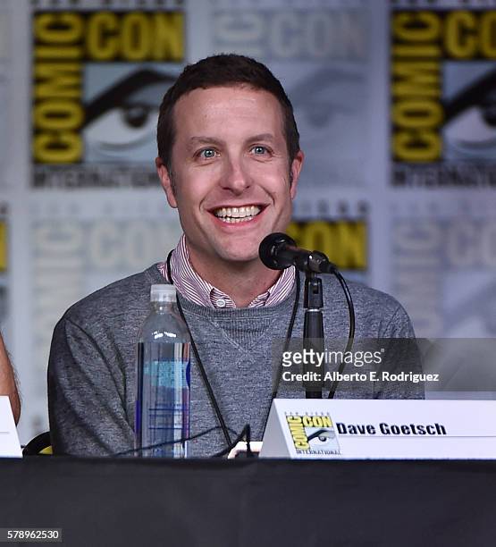 Writer David Goetsch attends the Inside "The Big Bang Theory" Writers' Room during Comic-Con International 2016 at San Diego Convention Center on...