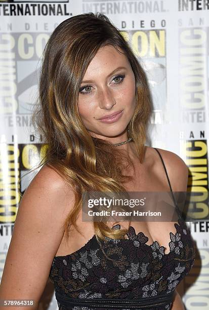 Actress Aly Michalka attends "iZombie" Press Line during Comic-Con International 2016 at Hilton Bayfront on July 22, 2016 in San Diego, California.