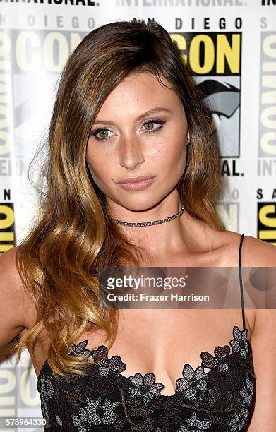 Actress Aly Michalka attends "iZombie" Press Line during Comic-Con International 2016 at Hilton Bayfront on July 22, 2016 in San Diego, California.
