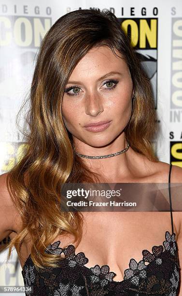 Actress Aly Michalka attends "iZombie" Press Line during Comic-Con International 2016 at Hilton Bayfront on July 22, 2016 in San Diego, California.