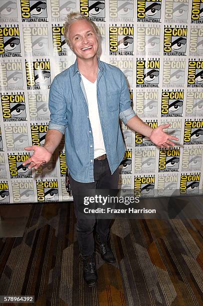 Actor David Anders attends "iZombie" Press Line during Comic-Con International 2016 at Hilton Bayfront on July 22, 2016 in San Diego, California.