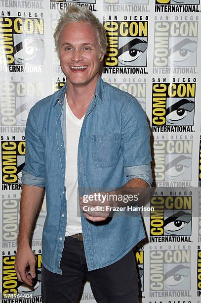 Actor David Anders attends "iZombie" Press Line during Comic-Con International 2016 at Hilton Bayfront on July 22, 2016 in San Diego, California.