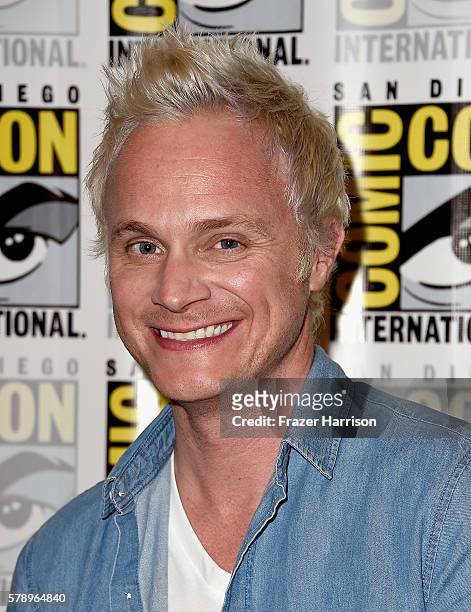 Actor David Anders attends "iZombie" Press Line during Comic-Con International 2016 at Hilton Bayfront on July 22, 2016 in San Diego, California.