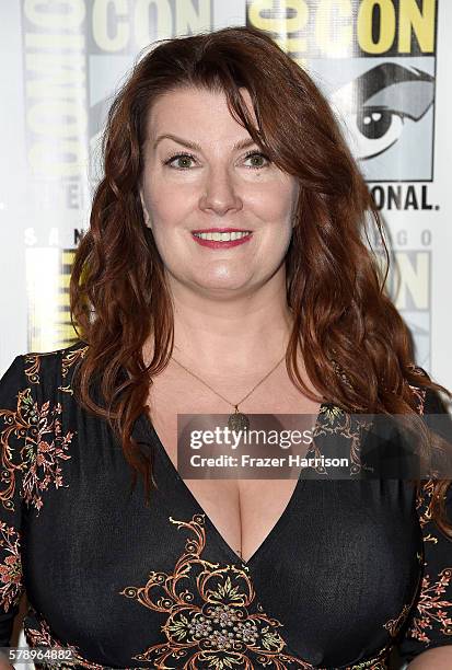 Producer Diane Ruggiero attends "iZombie" Press Line during Comic-Con International 2016 at Hilton Bayfront on July 22, 2016 in San Diego, California.