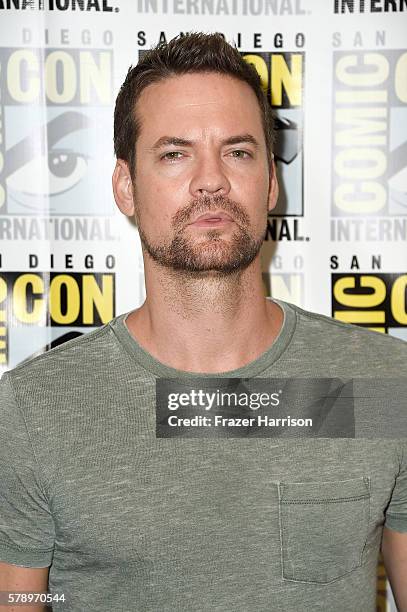 Actor Shane West attends WGN's "Salem" Press Line during Comic-Con International 2016 at Hilton Bayfront on July 22, 2016 in San Diego, California.