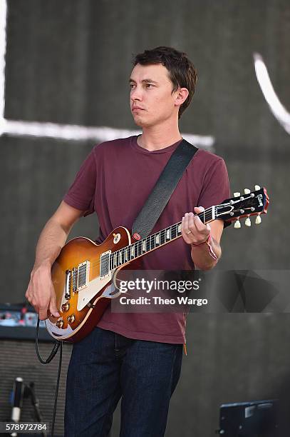 Heath Fogg of Alabama Shakes performs onstage at the 2016 Panorama NYC Festival - Day 1 at Randall's Island on July 22, 2016 in New York City.