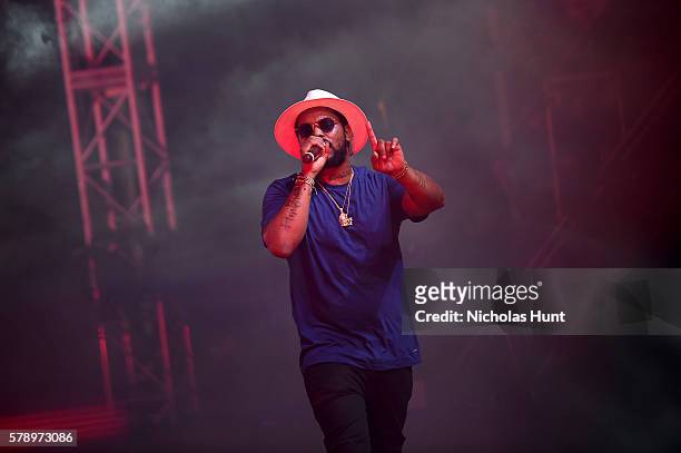 Schoolboy Q performs onstage at the 2016 Panorama NYC Festival - Day 1 at Randall's Island on July 22, 2016 in New York City.