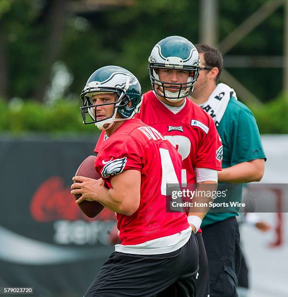 Eagles' QB2 Battle: Nick Sirianni Clarifies Dalton vs. McKee Competition Eagles' QB2 Battle: Nick Sirianni Clarifies Dalton vs. McKee Competition