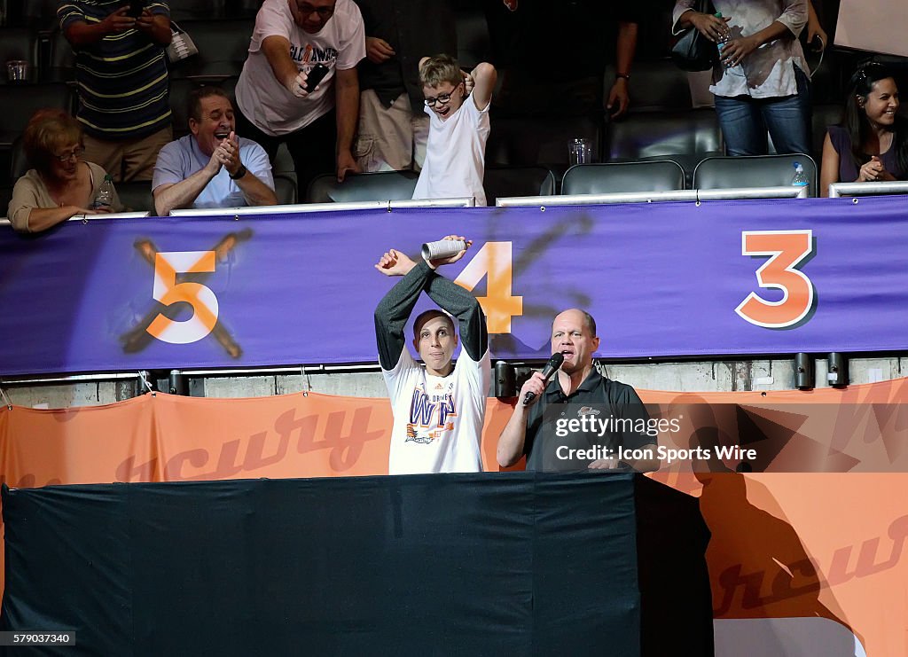 WNBA: SEP 02 Western Conference Finals - Lynx at Mercury - Game 3