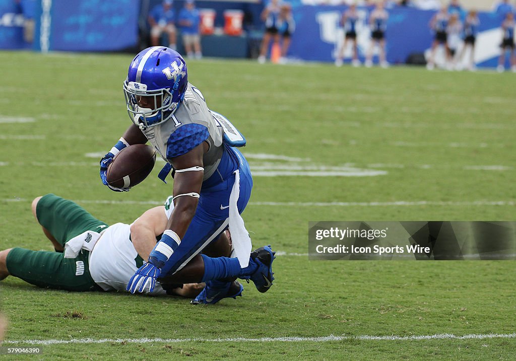 NCAA FOOTBALL: SEP 06 Ohio at Kentucky