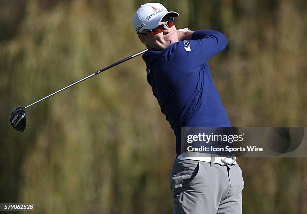 Zach Johnson during the final round of the Northwestern Mutual World Challenge at Sherwood Country Club in Thousand Oaks, CA.