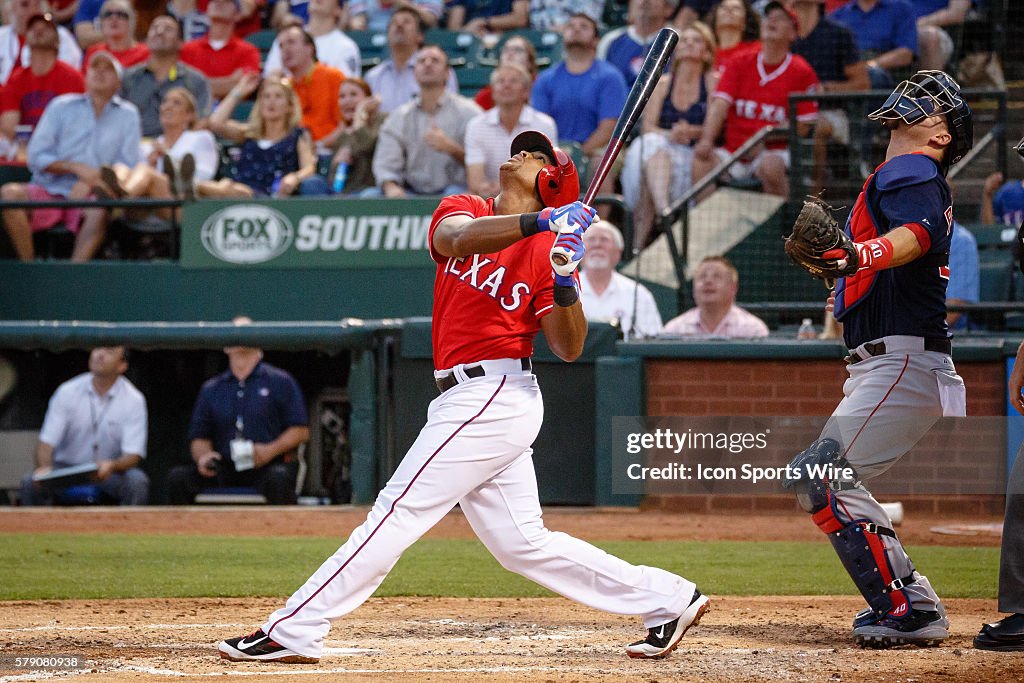 MLB: MAY 09 Red Sox at Rangers