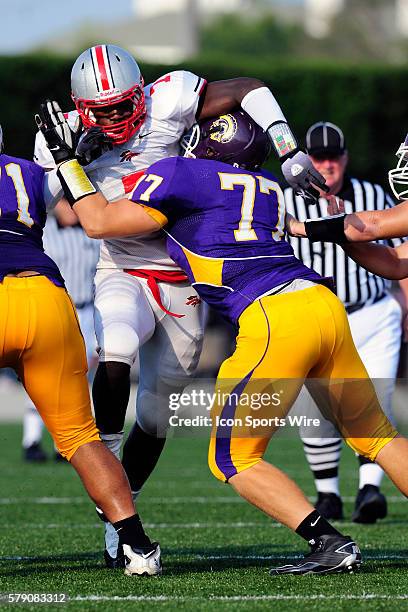 Jadeveon Clowney Defensive Lineman for the South Pointe Stallions plays against cross-town rivals Northwestern Trojans in the South Carolina High...