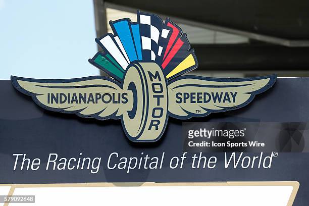 The Racing Capital of the World during the Grand Prix Of Indianapolis at the Indianapolis Motor Speedway in Speedway, IN.