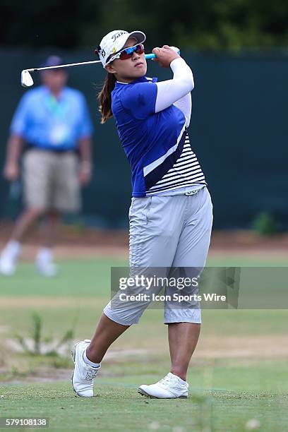 Amy Yang during match play at the Womens U.S. Open Championship at Pinehurst No. 2 at Pinehurst Resort in Pinehurst, NC.