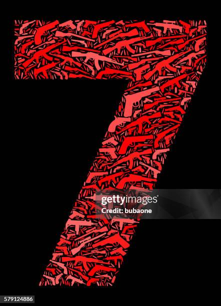number 7 gun icon pattern background - 달림광고문의 【텔레many07】 달림마케팅전문 달콤한달리기접속 가까이 달림마케팅대행 달림홍보대행사 달림광고팀 달림도배전문 달림구글등록 stock illustrations
