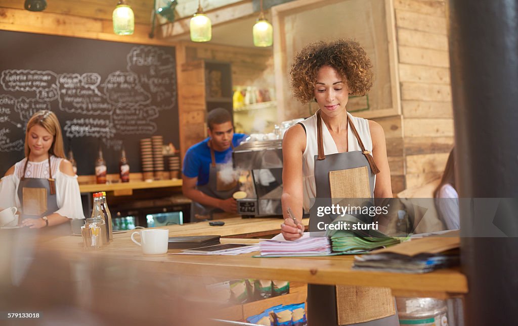 Coffee shop owner