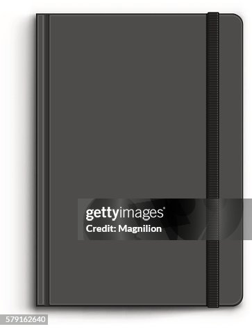 Closed Black Notebook Closed Black Notebook