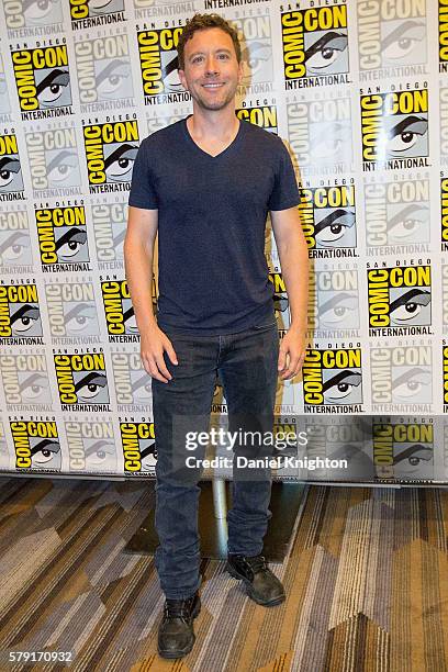 Actor T.J. Thyne attends the "Bones" press line at Comic-Con International - Day 2 at Hilton Bayfront on July 22, 2016 in San Diego, California.