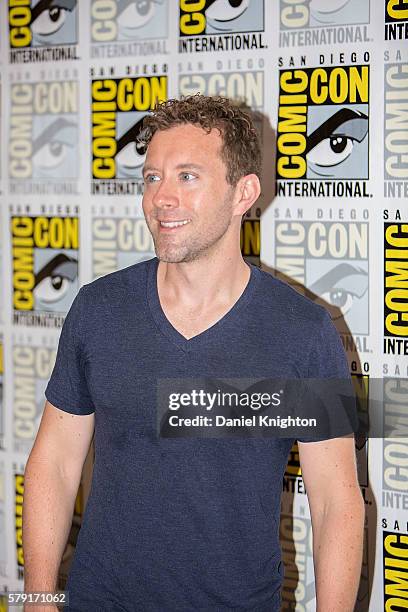 Actor T.J. Thyne attends the "Bones" press line at Comic-Con International - Day 2 at Hilton Bayfront on July 22, 2016 in San Diego, California.